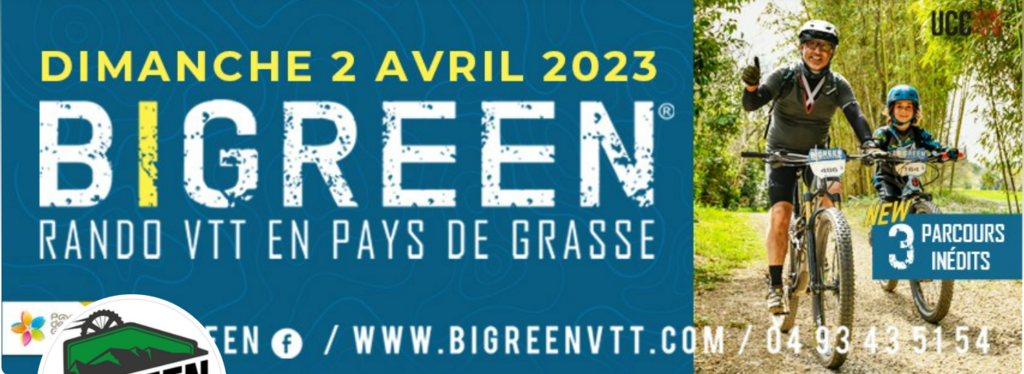 Sortie exceptionnelle - BIGREEN PAYS DE GRASSE - 02/04/2023 - Réservé COSTAUDS