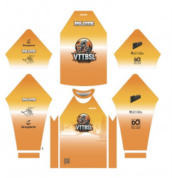 Maillot ADHERENTS Orange saison 2026-2027